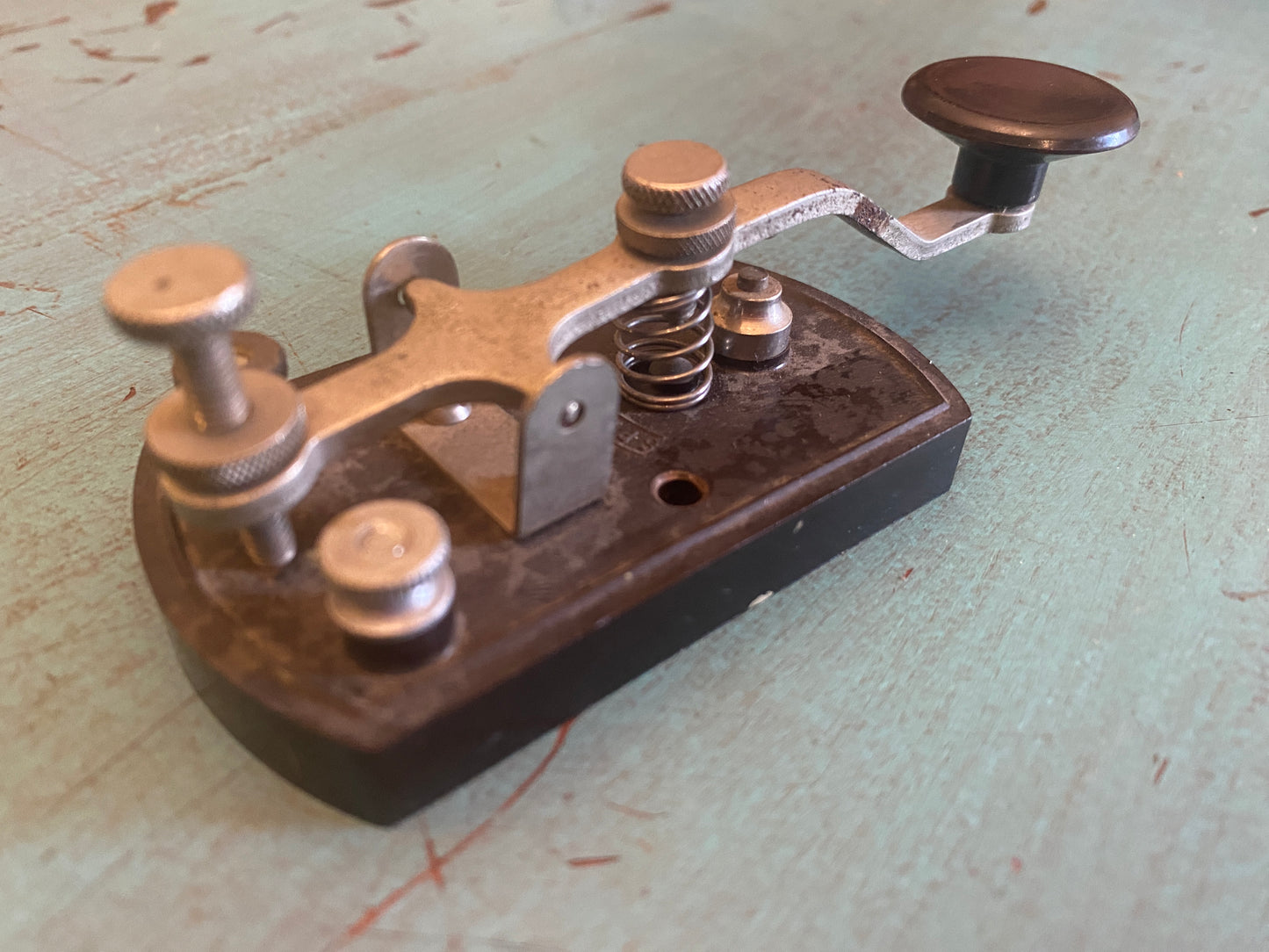 Vintage Telegraph, Morse Code Straight Key